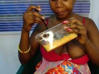 kinkyjuicexx 0 y. o. hot ebony cam babe filmed this video for me