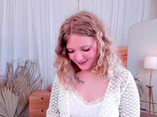 curlylizzie 0 y. o. blonde cam girl gets her ass stuffed with huge dick