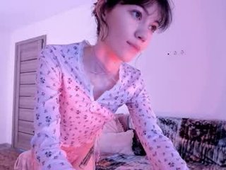 mia_pimmy 18 y. o. cam girl in beautiful lingerie sucking tasty cock and stripping her body